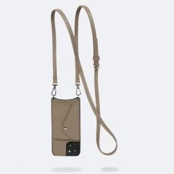 Bandolier Unisex Street Style Plain Leather Bridal Logo IPhone 13 For Women Brown (stock Check Required) X 13/side Slot -Bandolier Online Shop org 262