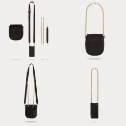 Bandolier Plain Leather IPhone 8 IPhone 8 Plus IPhone X IPhone XS For Women Black/gold X Iphone 12/12 Pro -Bandolier Online Shop org 2628