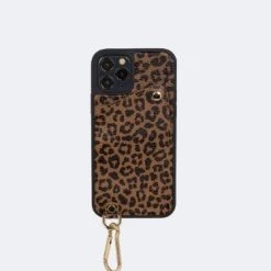 Bandolier 2021 SS Leopard Patterns Leather Logo IPhone 11 Pro For Women Dark Leopard/gold X Iphone 11 Pro Max -Bandolier Online Shop org 2662