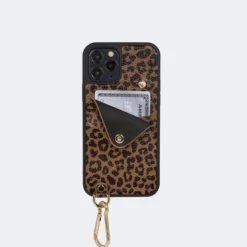 Bandolier 2021 SS Leopard Patterns Leather Logo IPhone 11 Pro For Women Dark Leopard/gold X Iphone 11 Pro Max -Bandolier Online Shop org 2669