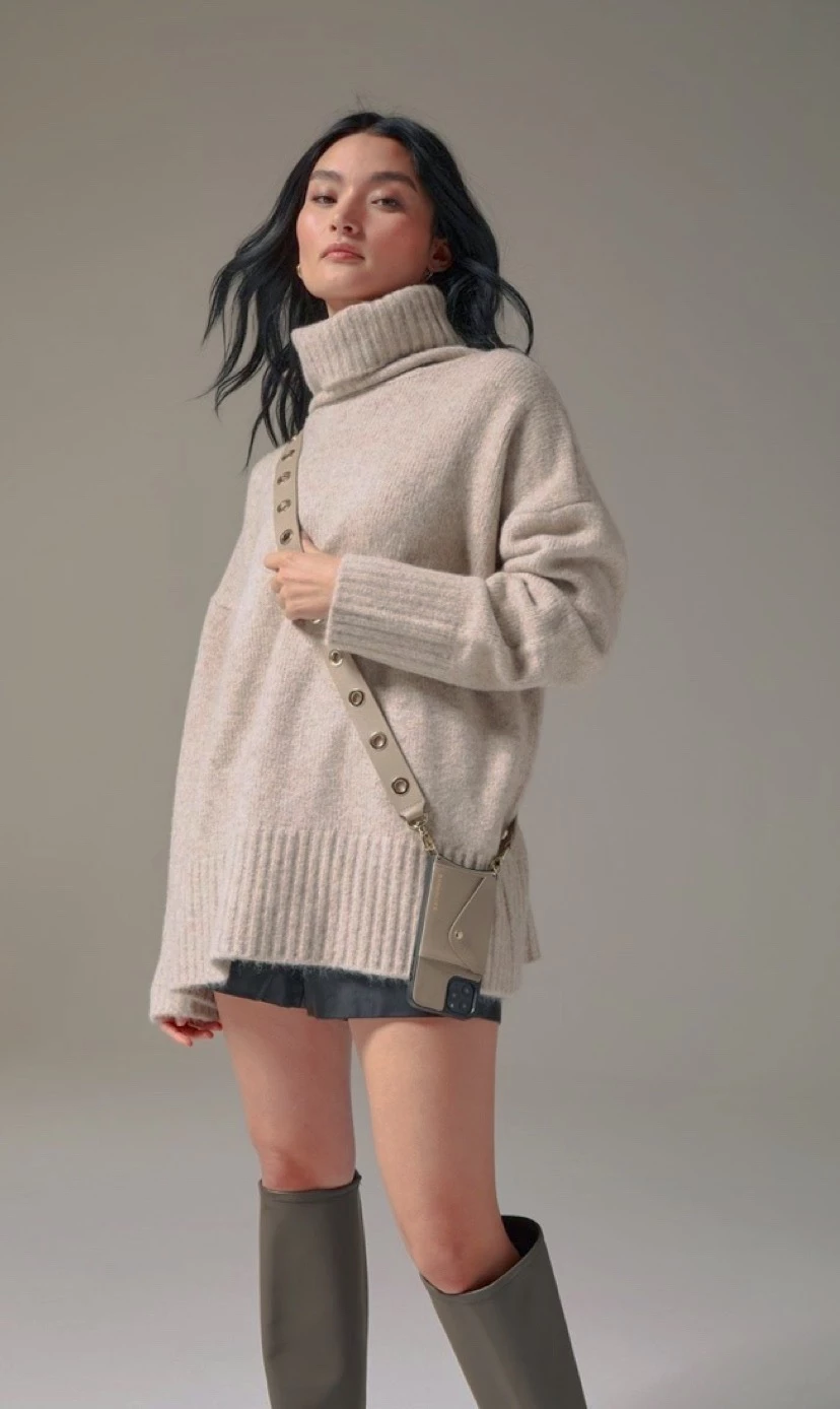 Bandolier Plain Leather IPhone 8 Plus IPhone XS IPhone XS Max For Women Taupe/gold X Iphone 12/12 Pro 7 Bandolier Plain Leather IPhone 8 Plus IPhone XS IPhone XS Max For Women Taupe/gold X Iphone 12/12 Pro - Image 7