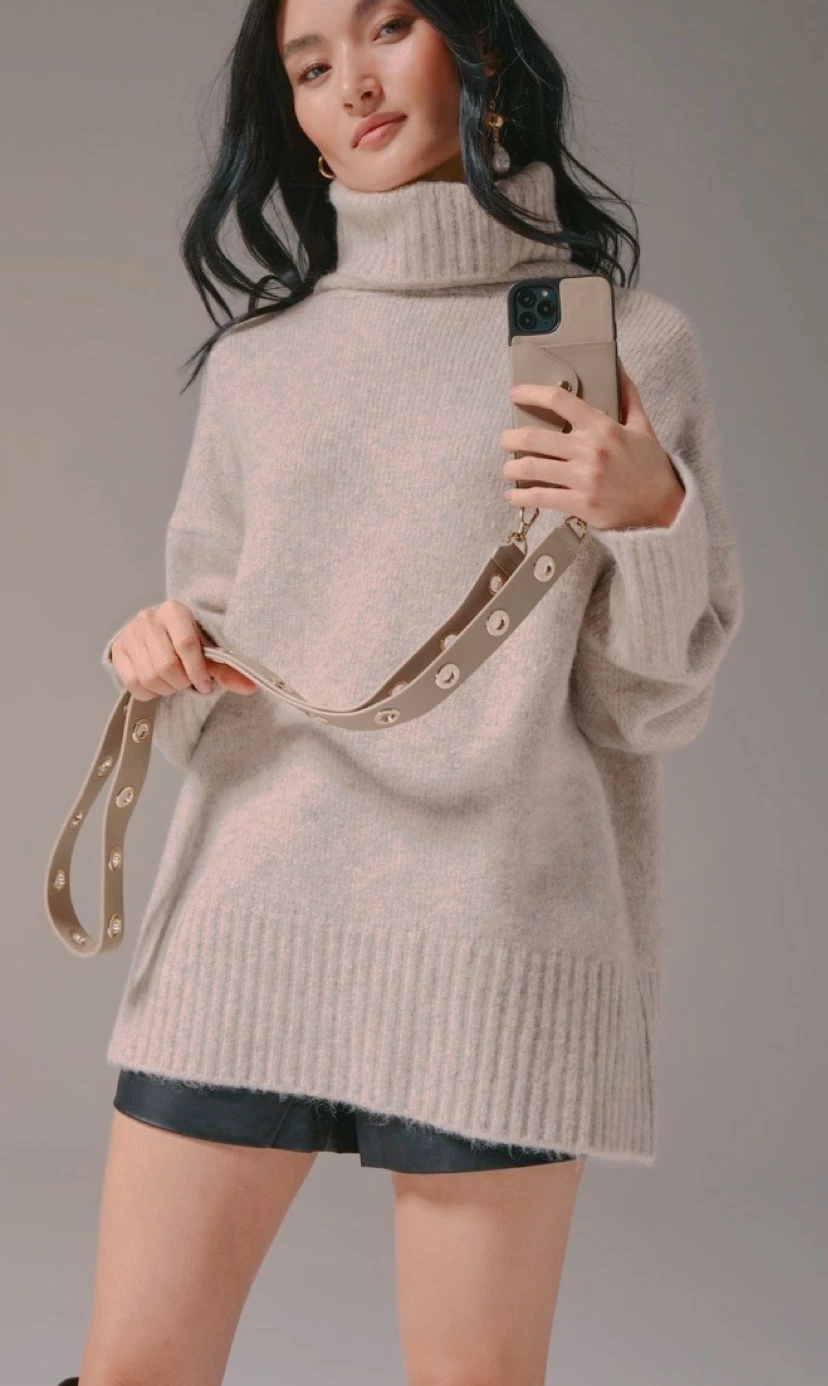 Bandolier Plain Leather IPhone 8 Plus IPhone XS IPhone XS Max For Women Taupe/gold X Iphone 12/12 Pro 10 Bandolier Plain Leather IPhone 8 Plus IPhone XS IPhone XS Max For Women Taupe/gold X Iphone 12/12 Pro - Image 10