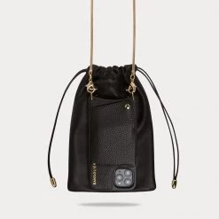 Bandolier Chain Plain Leather Co-ord IPhone 8 IPhone 8 Plus IPhone X For Women Black/gold X Iphone 12 Pro Max -Bandolier Online Shop org 2734