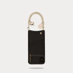 Bandolier Chain Plain Leather Co-ord IPhone 8 IPhone 8 Plus IPhone X For Women Black/gold X Iphone 12 Pro Max -Bandolier Online Shop org 2741