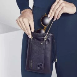 Bandolier Chain Plain Leather Co-ord IPhone 8 IPhone 8 Plus IPhone X For Women Black/gold X Iphone 12 Pro Max -Bandolier Online Shop org 2743