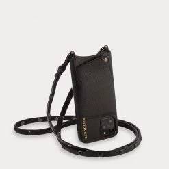 Bandolier SARAH 2020-21FW Plain Leather IPhone 8 IPhone 8 Plus IPhone X IPhone XS For Women Black Gold/airpod Pro X Iphone 13 Pro -Bandolier Online Shop org 2791