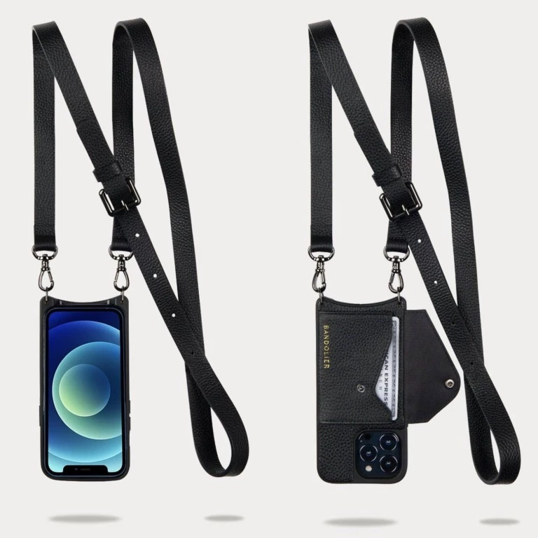 Bandolier Plain Leather IPhone 8 IPhone 8 Plus IPhone XS IPhone XS Max For Women Mauve/silver X Iphone 12 Pro Max 7 Bandolier Plain Leather IPhone 8 IPhone 8 Plus IPhone XS IPhone XS Max For Women Mauve/silver X Iphone 12 Pro Max - Image 7