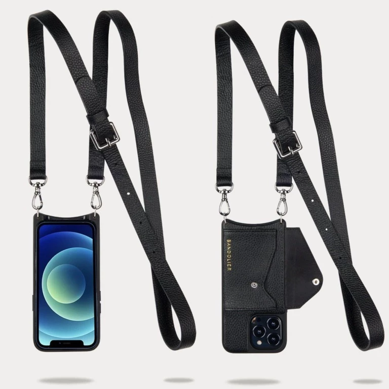 Bandolier Plain Leather IPhone 8 IPhone 8 Plus IPhone XS IPhone XS Max For Women Mauve/silver X Iphone 12 Pro Max 9 Bandolier Plain Leather IPhone 8 IPhone 8 Plus IPhone XS IPhone XS Max For Women Mauve/silver X Iphone 12 Pro Max - Image 9