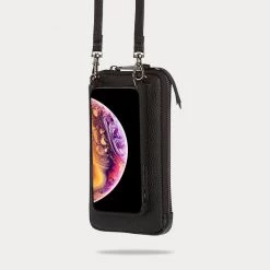 Bandolier 2019-20FW Leather IPhone 8 IPhone 8 Plus IPhone X IPhone XS For Women Black Gold Stock Check Required X Iphone 11 -Bandolier Online Shop org 2824