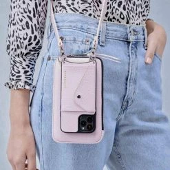 Bandolier 2019-20FW Leather IPhone 8 IPhone 8 Plus IPhone X IPhone XS For Women Black Gold Stock Check Required X Iphone 11 -Bandolier Online Shop org 2830