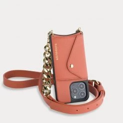 Bandolier Blended Fabrics Plain Logo IPhone 13 IPhone 13 Pro For Women Clay/gold X Iphone 13 Mini -Bandolier Online Shop org 2849