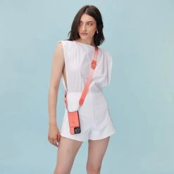 Bandolier Plain Leather IPhone 13 IPhone 13 Pro IPhone 13 Pro Max For Women Coral/silver X Iphone 12 Pro Max -Bandolier Online Shop org 2865