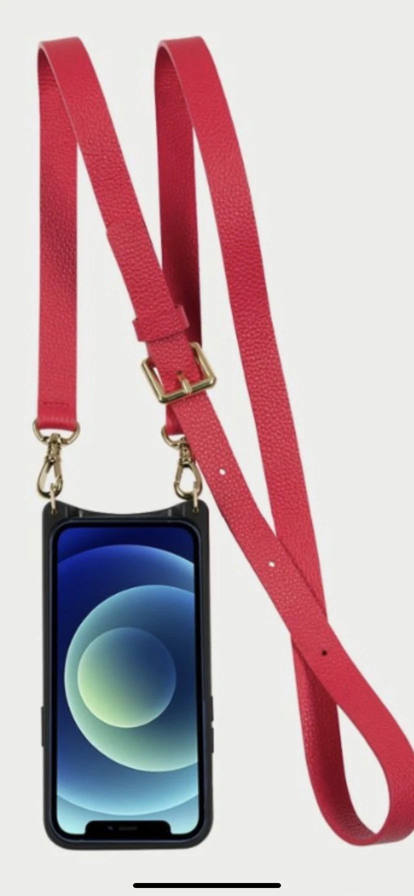 Bandolier Unisex Plain Leather Logo IPhone 13 IPhone 13 Mini For Women Poppy Red X Iphone12pro 5 Bandolier Unisex Plain Leather Logo IPhone 13 IPhone 13 Mini For Women Poppy Red X Iphone12pro - Image 5