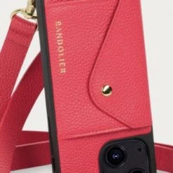 Bandolier Unisex Plain Leather Logo IPhone 13 IPhone 13 Mini For Women Poppy Red X Iphone12pro 16 Bandolier Unisex Plain Leather Logo IPhone 13 IPhone 13 Mini For Women Poppy Red X Iphone12pro -Bandolier Online Shop org 2872