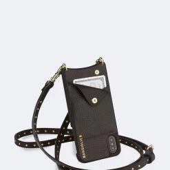 Bandolier NICOLE Street Style Plain IPhone 8 IPhone 8 Plus IPhone X IPhone XS For Women Black/gold X Iphone 11 Pro Max -Bandolier Online Shop org 2924