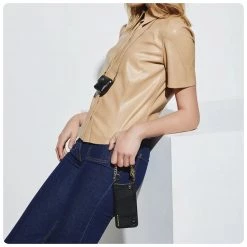 Bandolier 2019 SS Street Style Chain Plain IPhone 8 IPhone 8 Plus IPhone X For Women Silver X One Size -Bandolier Online Shop org 3015