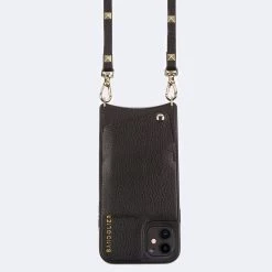 Bandolier SARAH Studded Street Style Leather IPhone 8 IPhone 8 Plus IPhone X For Women Black/gold X Iphone Xs Max -Bandolier Online Shop org 3113