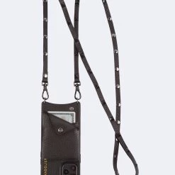 Bandolier SARAH Studded Street Style Leather IPhone 8 IPhone 8 Plus IPhone X For Women Black/gold X Iphone Xs Max -Bandolier Online Shop org 3122