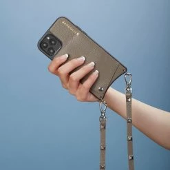 Bandolier SARAH Studded Street Style Leather IPhone 8 IPhone 8 Plus IPhone X For Women Black/gold X Iphone Xs Max -Bandolier Online Shop org 3126