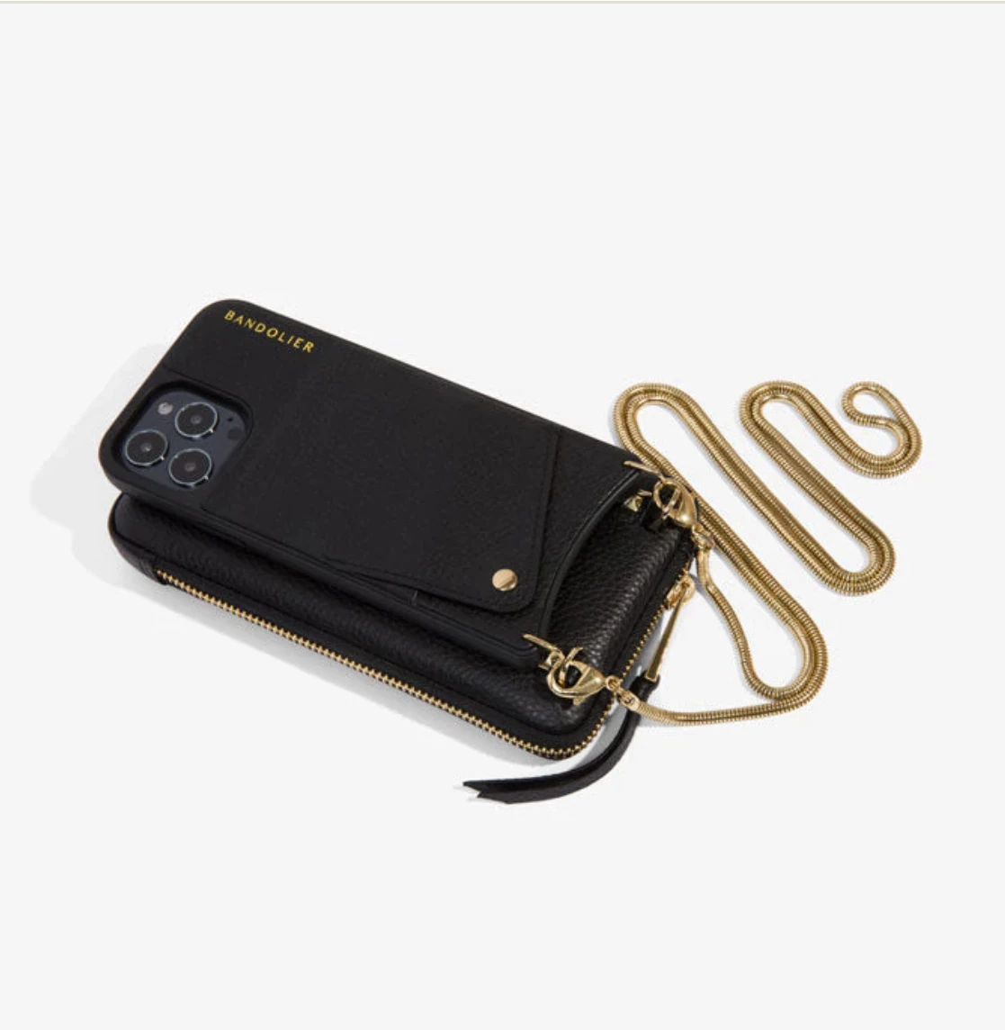 Bandolier Plain Leather IPhone 8 IPhone X IPhone XS IPhone XS Max For Women Black/pewter X Iphone 12 Pro Max 6 Bandolier Plain Leather IPhone 8 IPhone X IPhone XS IPhone XS Max For Women Black/pewter X Iphone 12 Pro Max - Image 6