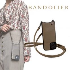 Bandolier Street Style Plain Leather Bridal IPhone 13 Pro For Women Dark Tope (check Required) X Iphone13pro