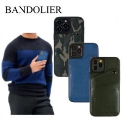 Bandolier 2019-20FW Plain Leather IPhone 8 IPhone 8 Plus IPhone X IPhone XS For Men Green X Iphone Xs / X
