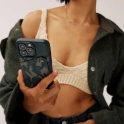 Bandolier 2019-20FW Plain Leather IPhone 8 IPhone 8 Plus IPhone X IPhone XS For Men Green X Iphone Xs / X -Bandolier Online Shop org 3172