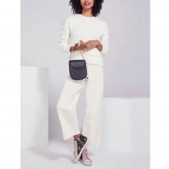 Bandolier Chain Plain Leather Co-ord Logo Smart Phone Cases For Women Black/silver X One Size -Bandolier Online Shop org 3193