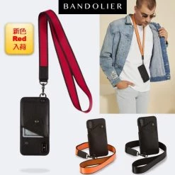 Bandolier Leather IPhone XS IPhone XS Max IPhone XR Smart Phone Cases For Men Red X Iphone Xs/x