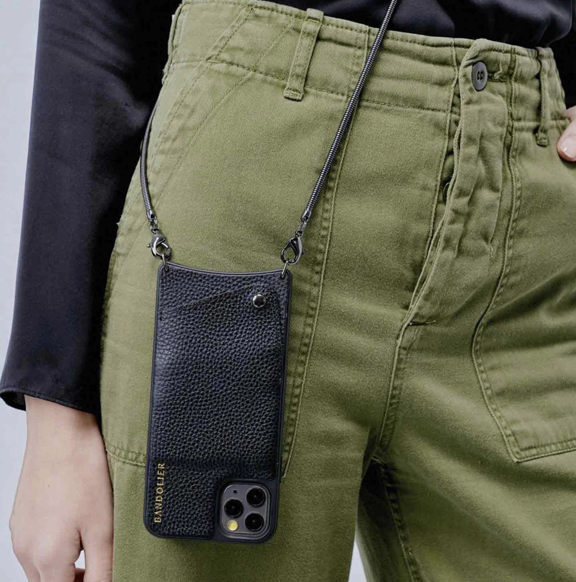 Bandolier Plain Leather IPhone 8 IPhone X IPhone XS IPhone XS Max For Women Black/pewter X Iphone 12 Pro Max 13 Bandolier Plain Leather IPhone 8 IPhone X IPhone XS IPhone XS Max For Women Black/pewter X Iphone 12 Pro Max - Image 13