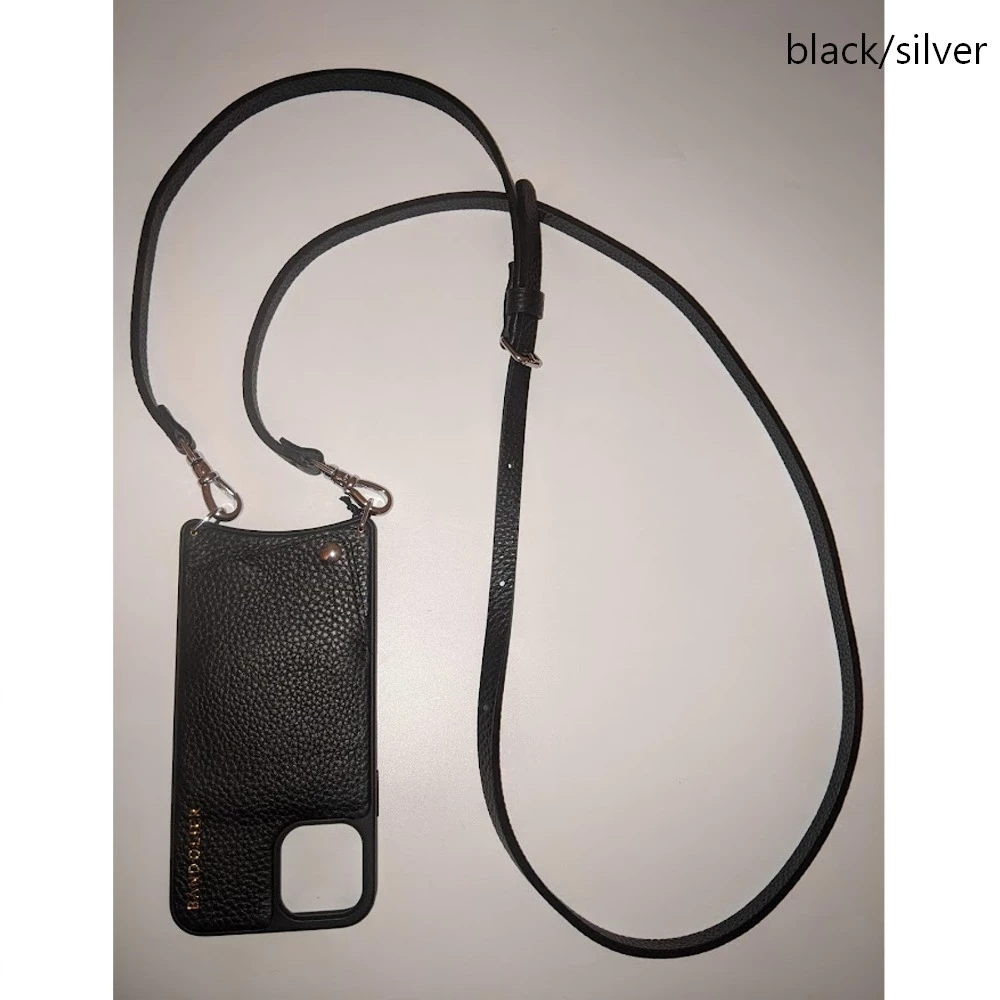 Bandolier 2019-20FW Unisex Plain Leather IPhone XS Max IPhone XR Logo For Women Black/pewter X Iphone Xsmax 9 Bandolier 2019-20FW Unisex Plain Leather IPhone XS Max IPhone XR Logo For Women Black/pewter X Iphone Xsmax - Image 9