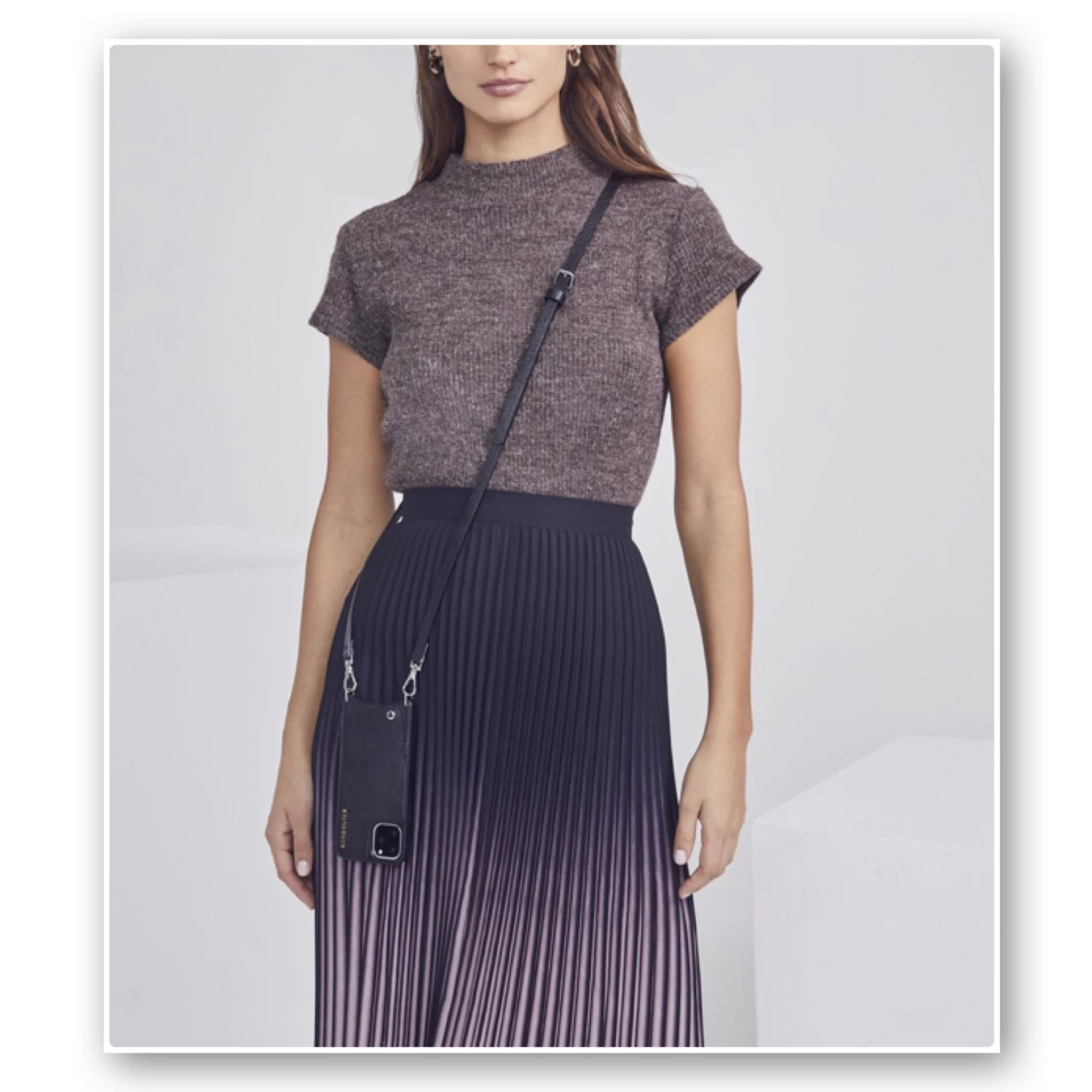 Bandolier 2019-20FW Unisex Plain Leather IPhone XS Max IPhone XR Logo For Women Black/pewter X Iphone Xsmax 13 Bandolier 2019-20FW Unisex Plain Leather IPhone XS Max IPhone XR Logo For Women Black/pewter X Iphone Xsmax - Image 13