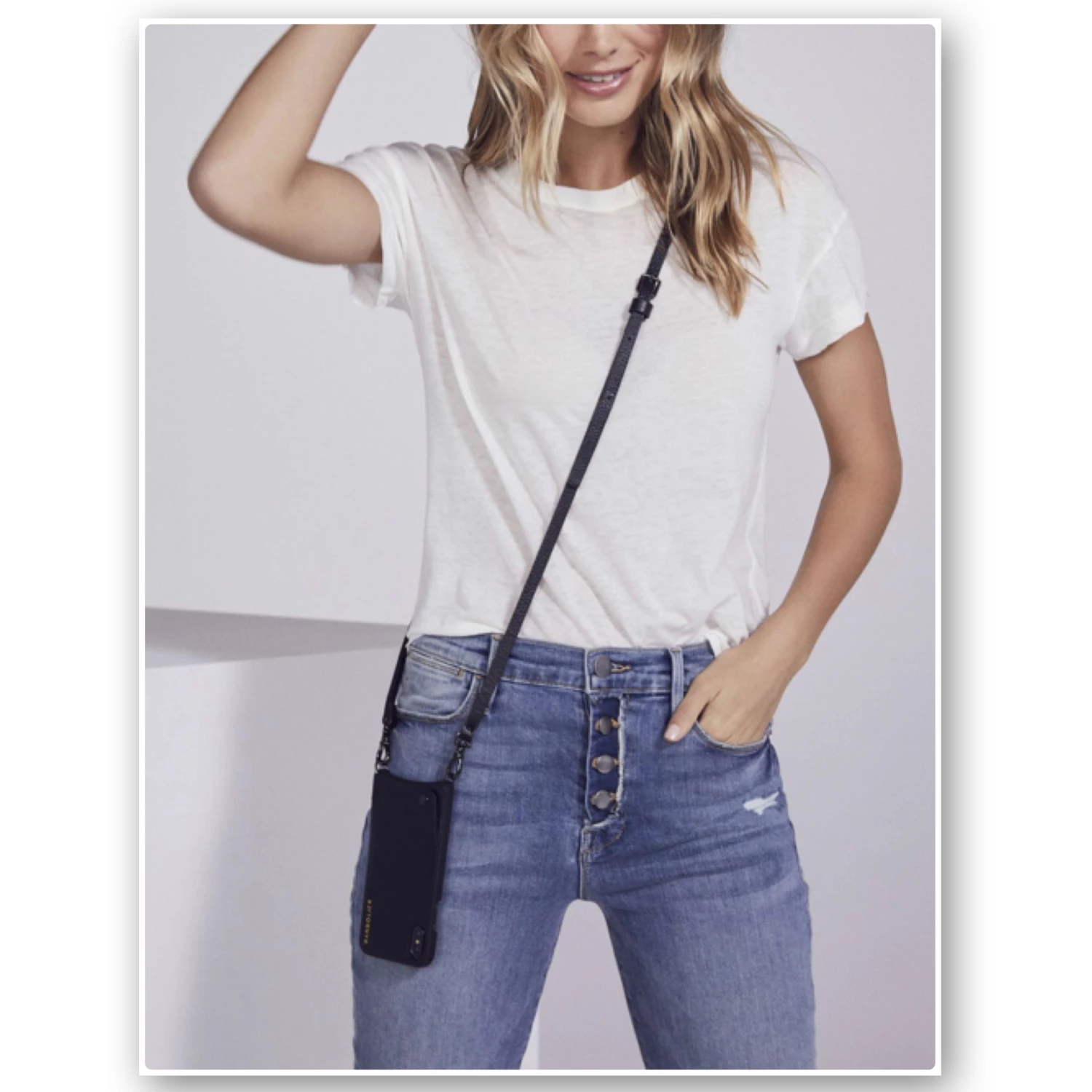 Bandolier 2019-20FW Unisex Plain Leather IPhone XS Max IPhone XR Logo For Women Black/pewter X Iphone Xsmax 17 Bandolier 2019-20FW Unisex Plain Leather IPhone XS Max IPhone XR Logo For Women Black/pewter X Iphone Xsmax - Image 17