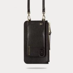 Bandolier 2020 Cruise Leather Smart Phone Cases For Women ⑪dark Olive/silver X One Size -Bandolier Online Shop org 3280