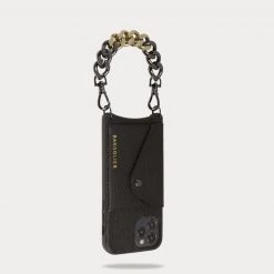 Bandolier Plain Leather IPhone 11 Pro IPhone 11 Pro Max IPhone 11 For Women Black/gold X Iphone12/12 Pro -Bandolier Online Shop org 3299