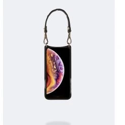 Bandolier SARAH Unisex Street Style Plain Leather IPhone 8 IPhone 8 Plus For Women Domestic Shipping +1000 Metal Fittings Silver X One Size -Bandolier Online Shop org 3353