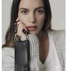 Bandolier SARAH Unisex Street Style Plain Leather IPhone 8 IPhone 8 Plus For Women Domestic Shipping +1000 Metal Fittings Silver X One Size -Bandolier Online Shop org 3357