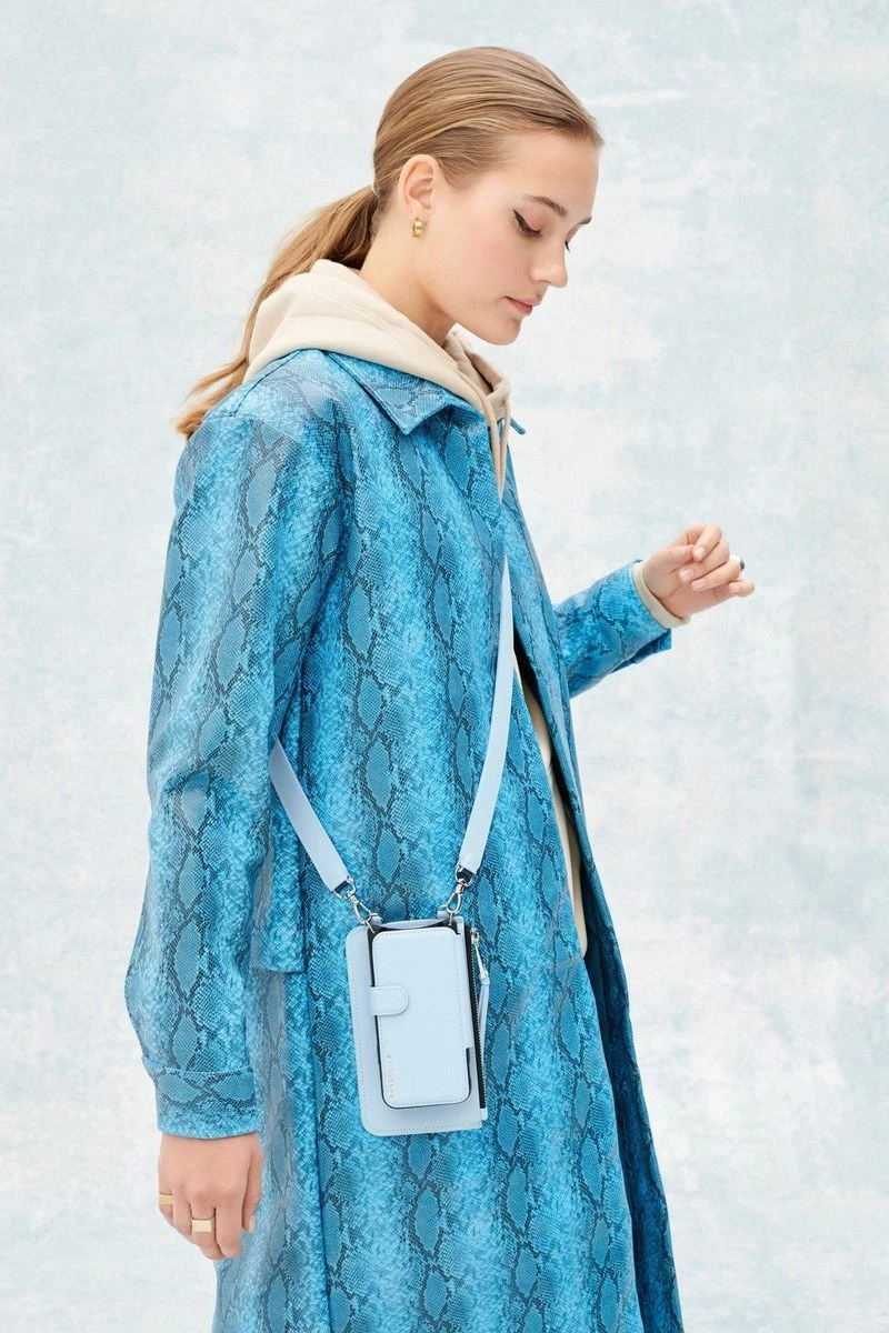 Bandolier Plain Logo Smart Phone Cases For Women Light Blue/navy/silver X One Size 3 Bandolier Plain Logo Smart Phone Cases For Women Light Blue/navy/silver X One Size - Image 3