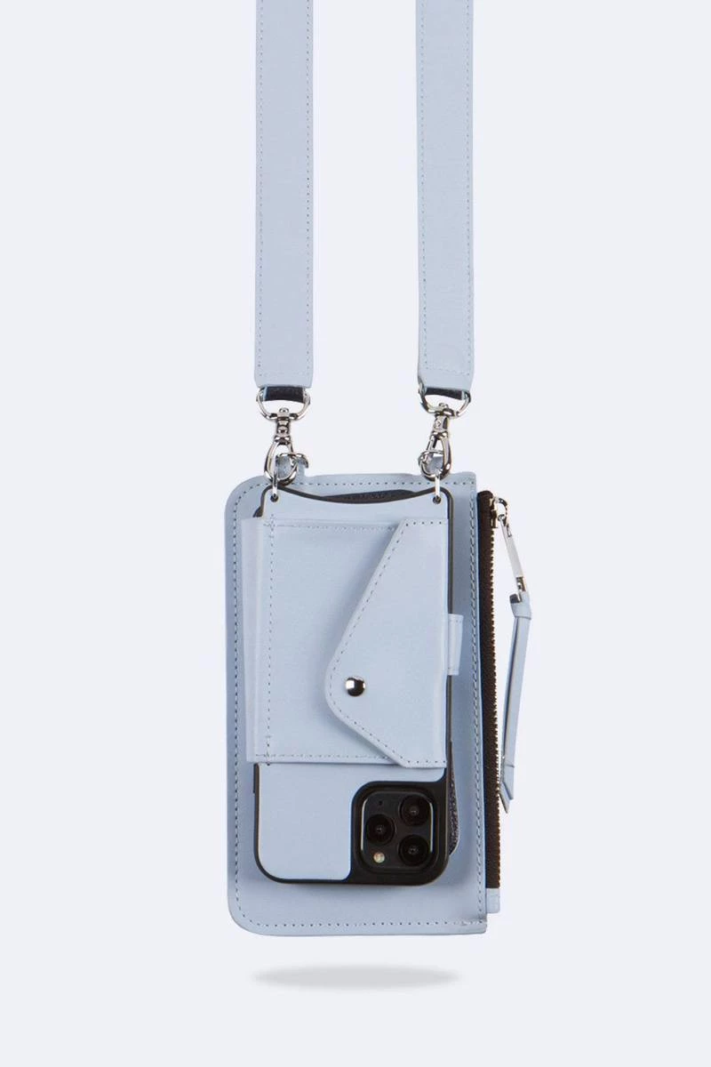 Bandolier Plain Logo Smart Phone Cases For Women Light Blue/navy/silver X One Size 4 Bandolier Plain Logo Smart Phone Cases For Women Light Blue/navy/silver X One Size - Image 4