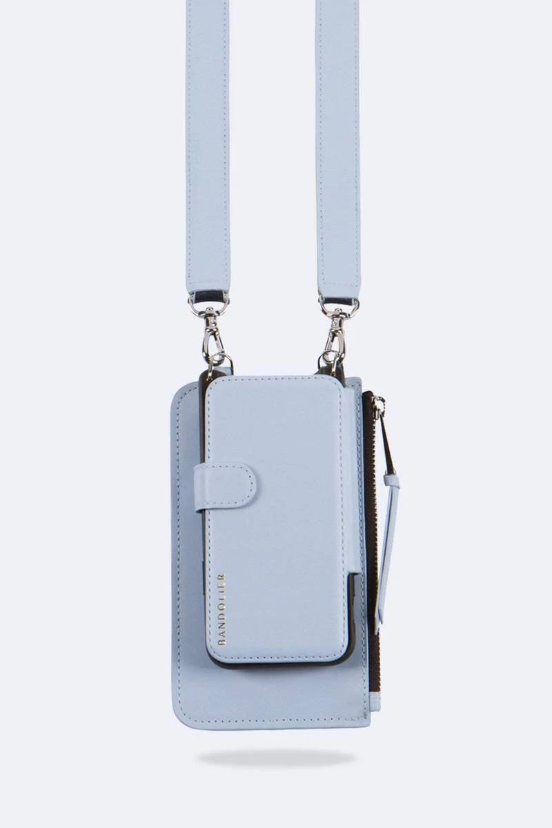 Bandolier Plain Logo Smart Phone Cases For Women Light Blue/navy/silver X One Size 5 Bandolier Plain Logo Smart Phone Cases For Women Light Blue/navy/silver X One Size - Image 5