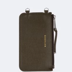 Bandolier Street Style Plain Leather Khaki IPhone 8 IPhone 8 Plus For Women Sandrose/silver X One Size -Bandolier Online Shop org 3421