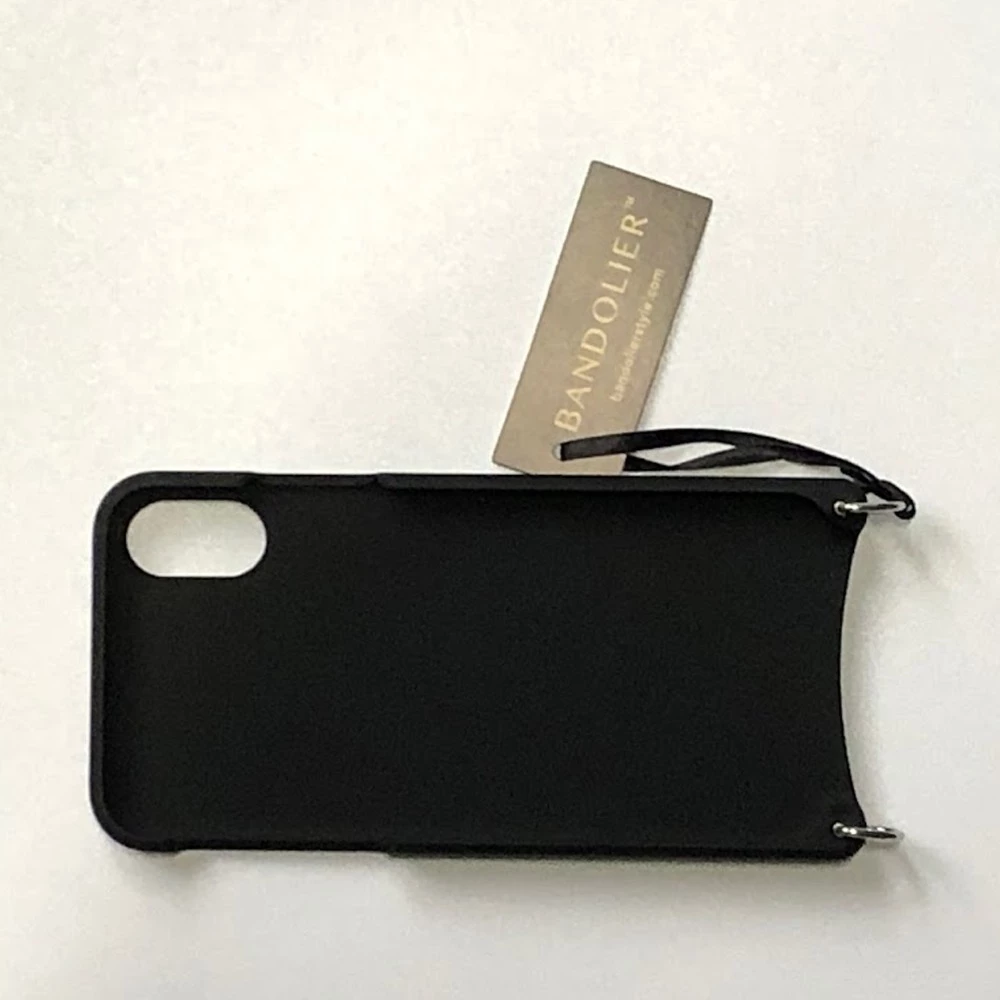 Bandolier Plain Leather IPhone XS Max IPhone XR Logo IPhone 11 Pro For Women Black/gold X Iphone 12/12 Pro 15 Bandolier Plain Leather IPhone XS Max IPhone XR Logo IPhone 11 Pro For Women Black/gold X Iphone 12/12 Pro - Image 15