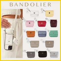 Bandolier 2020 SS Logo Smart Phone Cases For Women ⑪grey/silver X Airpod Pro