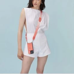 Bandolier Plain Leather Logo IPhone 13 IPhone 13 Mini IPhone 13 Pro For Women Lavender/silver X Iphone 13 Pro Max -Bandolier Online Shop org 3479