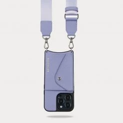 Bandolier Plain Leather Logo IPhone 13 IPhone 13 Mini IPhone 13 Pro For Women Lavender/silver X Iphone 13 Pro Max -Bandolier Online Shop org 3481