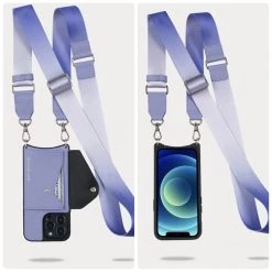 Bandolier Plain Leather Logo IPhone 13 IPhone 13 Mini IPhone 13 Pro For Women Lavender/silver X Iphone 13 Pro Max -Bandolier Online Shop org 3482