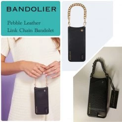 Bandolier 2019 SS Street Style Plain IPhone 8 IPhone 8 Plus IPhone X IPhone XS For Women Black/pewter X Iphone Xs/x