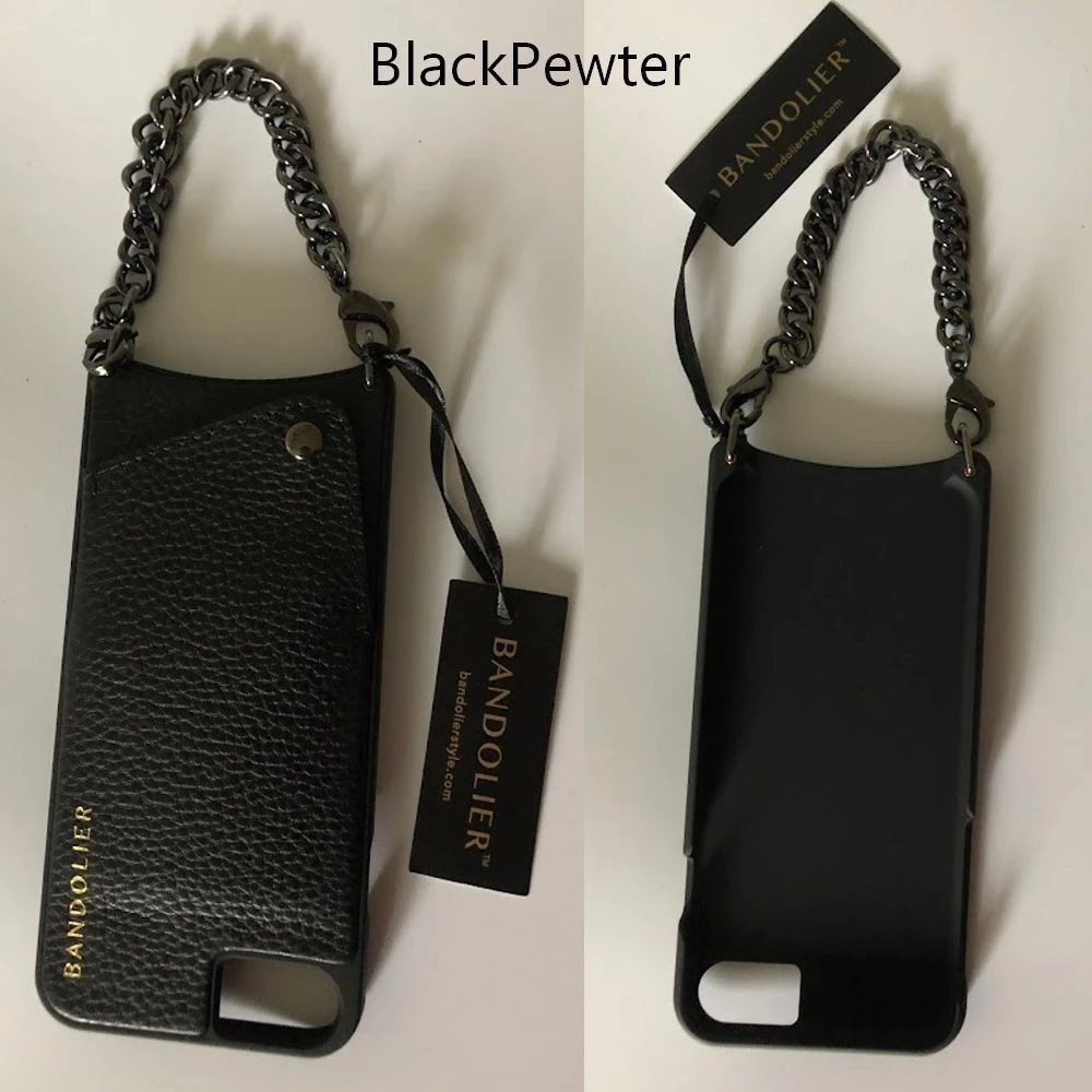 Bandolier 2019 SS Street Style Plain IPhone 8 IPhone 8 Plus IPhone X IPhone XS For Women Black/pewter X Iphone Xs/x 10 Bandolier 2019 SS Street Style Plain IPhone 8 IPhone 8 Plus IPhone X IPhone XS For Women Black/pewter X Iphone Xs/x - Image 10