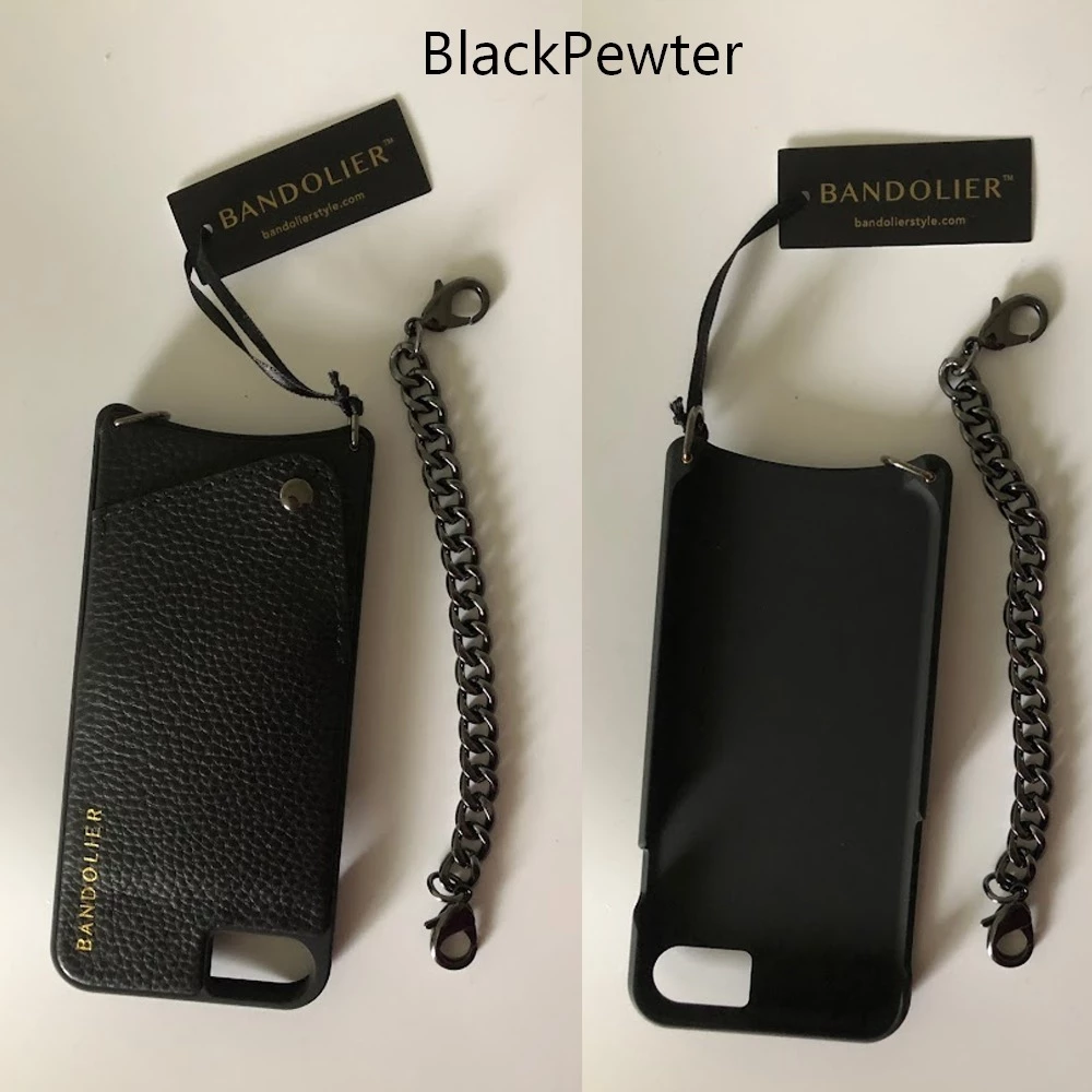 Bandolier 2019 SS Street Style Plain IPhone 8 IPhone 8 Plus IPhone X IPhone XS For Women Black/pewter X Iphone Xs/x 11 Bandolier 2019 SS Street Style Plain IPhone 8 IPhone 8 Plus IPhone X IPhone XS For Women Black/pewter X Iphone Xs/x - Image 11