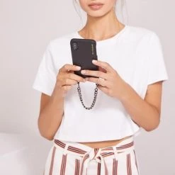 Bandolier 2019 SS Street Style Plain IPhone 8 IPhone 8 Plus IPhone X IPhone XS For Women Black/pewter X Iphone Xs/x 27 Bandolier 2019 SS Street Style Plain IPhone 8 IPhone 8 Plus IPhone X IPhone XS For Women Black/pewter X Iphone Xs/x -Bandolier Online Shop org 3536